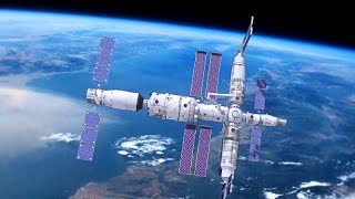 Le vaisseau cargo Tianzhou-2 s'est bien amarré à la station spatiale chinoise