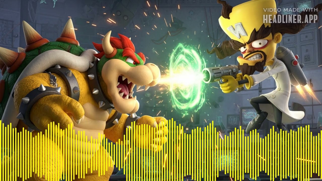 Озвучка Боузера из Mario Party 8 против босса Доктора Нео Кортекса. Саундтрек Crash Twinsanity.