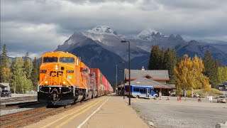 CPs First Nation Reconciliation Unit With CP 101 West at Banff,AB