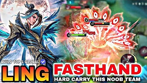 25 Kills!! Ling Best Build and Emblem (Super Intense Battle) - Build Top 1 Global Ling~ MLBB