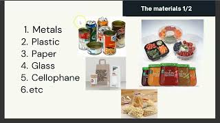 Food Packaging Part 1