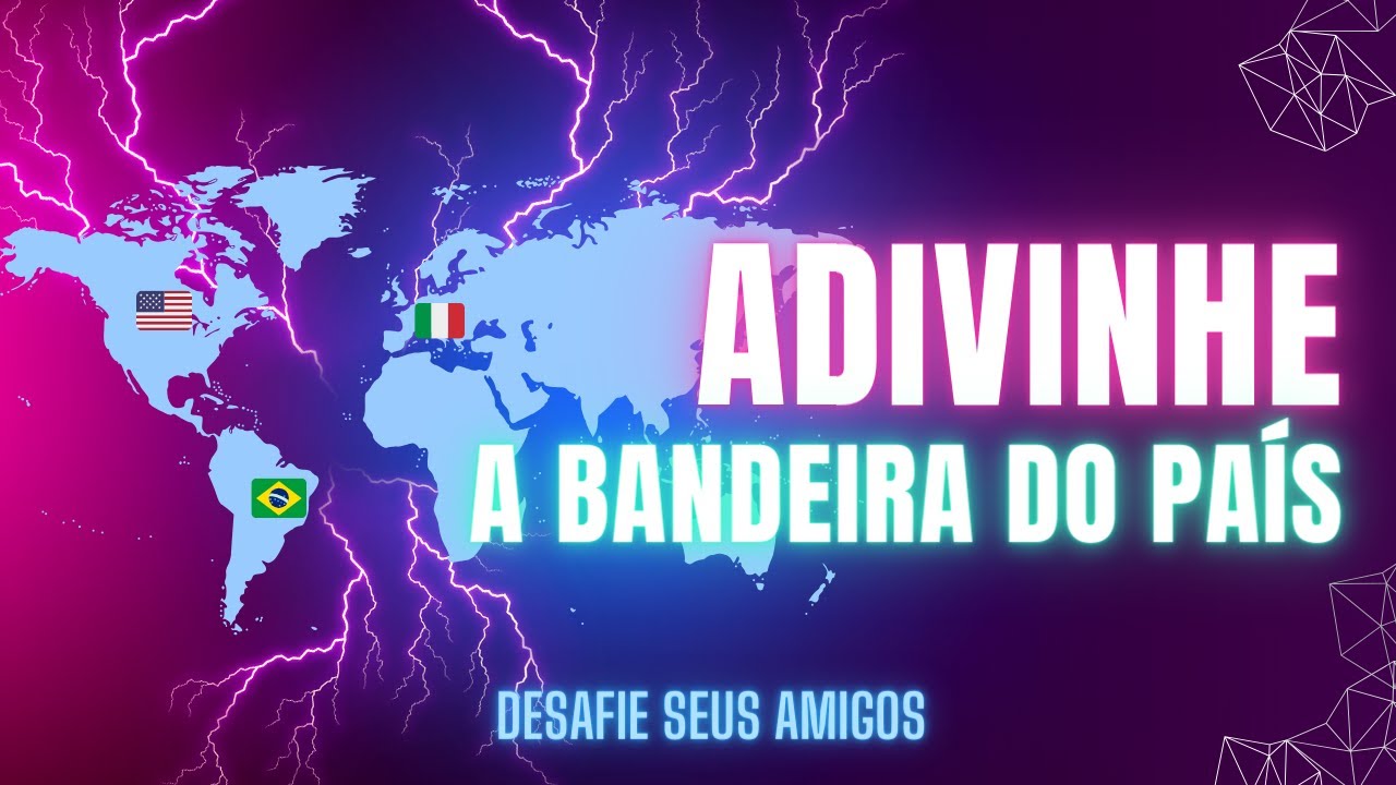 🎌🔥 DE QUE PAÍS É A BANDEIRA?  🔥💀🔥 IMPOSSÍVEL ACERTAR 100