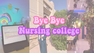 Finally, i became nurse intern | المذاكرة للاختبارات النهائية | آخر يوم في كلية التمريض ✨