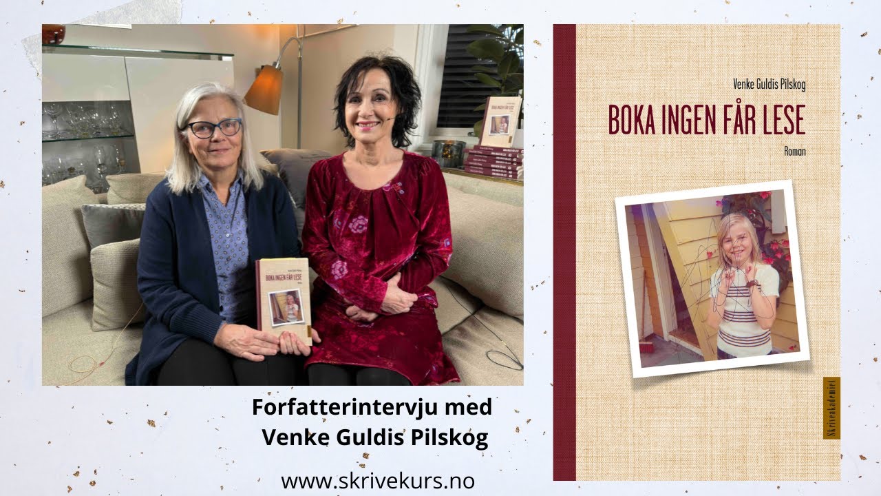 Forfatterintervju med Venke Guldis Pilskog