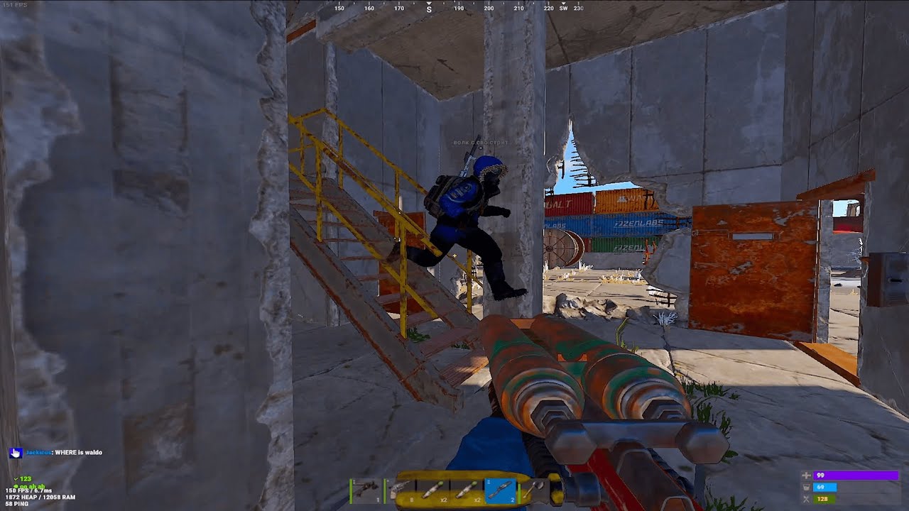 3 MINUTE SNOWBALL LEADS TO MULTIPLE RAID DEFENSES - Rust - YouTube