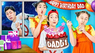 Don't Be Sad, Daddy!... Family Always Remembers Your Birthday - Funny Stories About Baby Doll Family