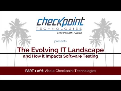 The Evolving IT Landscape - Part 1 of 6