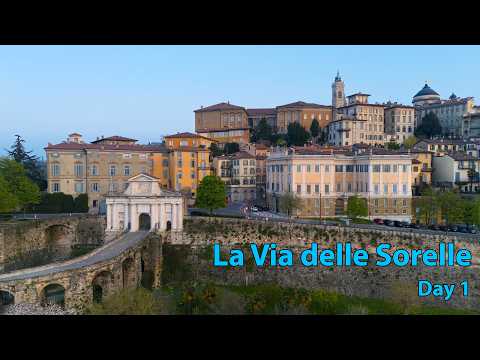Video La Via delle Sorelle, un cammino al contrario da Bergamo a Brescia - Day 1