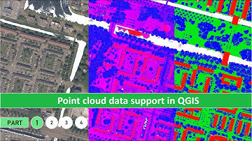 Point cloud data support in QGIS (1/5)