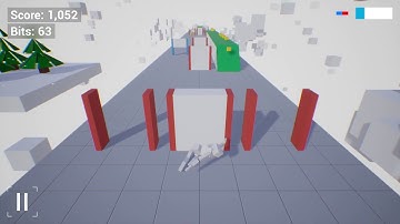 New type of obstacles - sequentially closing and opening doors. - Untitled Runner on Unreal Engine 4