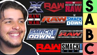 Ranking EVERY Raw and Smackdown Logo in History | WWE Tier List Net Worth