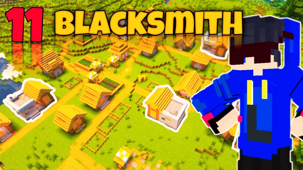 🤑11 Blacksmiths at Spawn|Minecraft Best Seed|Minecraft Seed 1.21. - YouTube