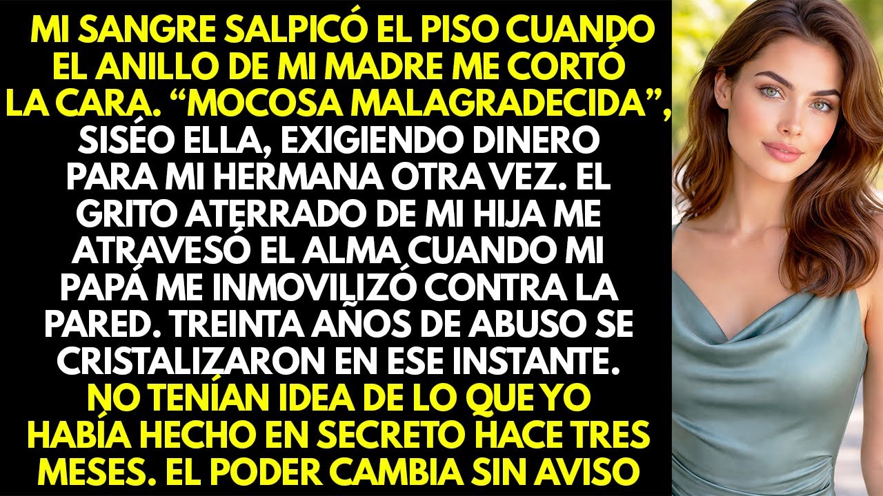 Mis padres me agredieron mientras mi hija miraba; los dejé quedarse antes de destruirles la vida...