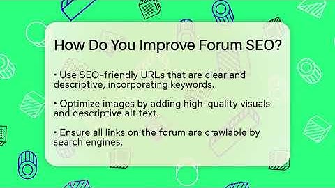 How Do You Improve Forum SEO? - Everyday-Networking