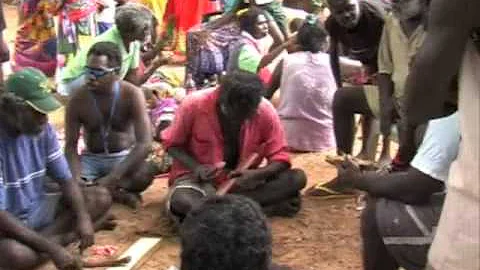 Widi's dhapi' - initiation ceremony - Galiwinku, Elcho Island, 2009