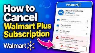 How To Cancel Walmart Plus Subscription [NEW 2026 Guide] How To Cancel Walmart Plan Easy Step By Step Guide 2026