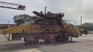 Three MOW Vehicles at BNSF Staples Subdivision MP 73.78.
