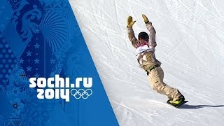 Sage Kotsenburg's Gold Winning Snowboard Slopestyle Run | Sochi 2014 Winter Olympics