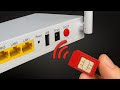 Insert a SIM Card into the WiFi ROUTER – Unlock All TV Channels! 📡