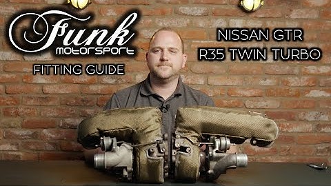 Funk Motorsport Nissan GTR R35 Twin Turbo and Manifold Blankets fitting guide
