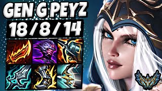 Ashe vs Kalista ADC [ Gen G Peyz ] Korea Challenger Patch 14.8 ✅