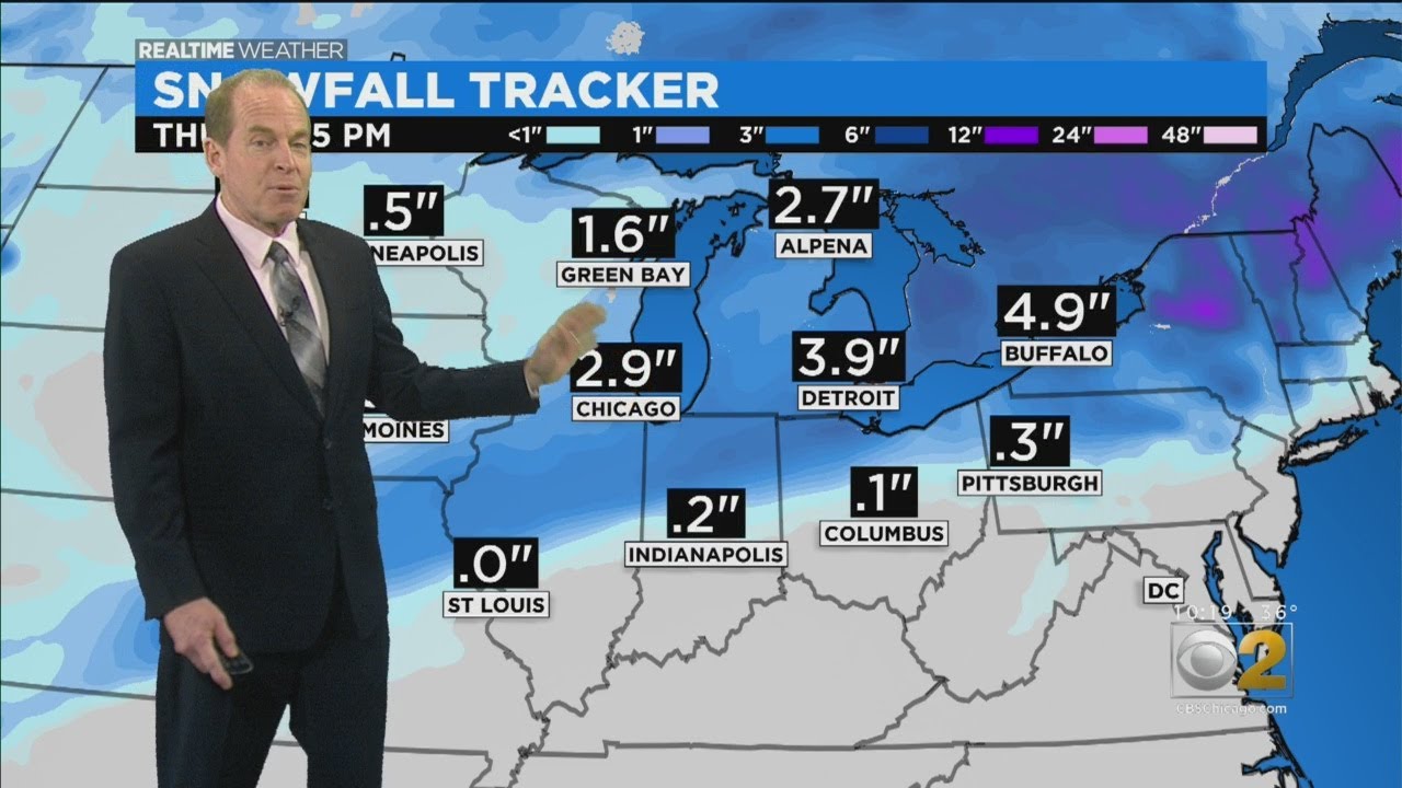 More Snow, Bitter Cold On Tap Later This Week - YouTube