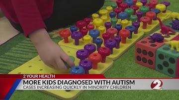More children are being diagnosed with autism, report says