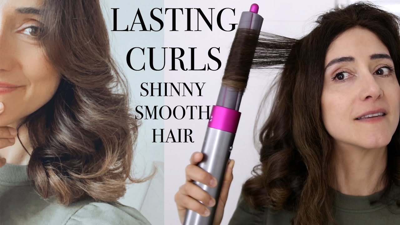 Dyson Airwrap on Very Heavy Thick Frizzy Hair 4 Days Update Styling