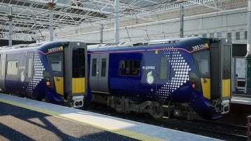 The NEW ScotRail Express from Edinburgh to Dunblane with the Class 385 | Train Sim World 3