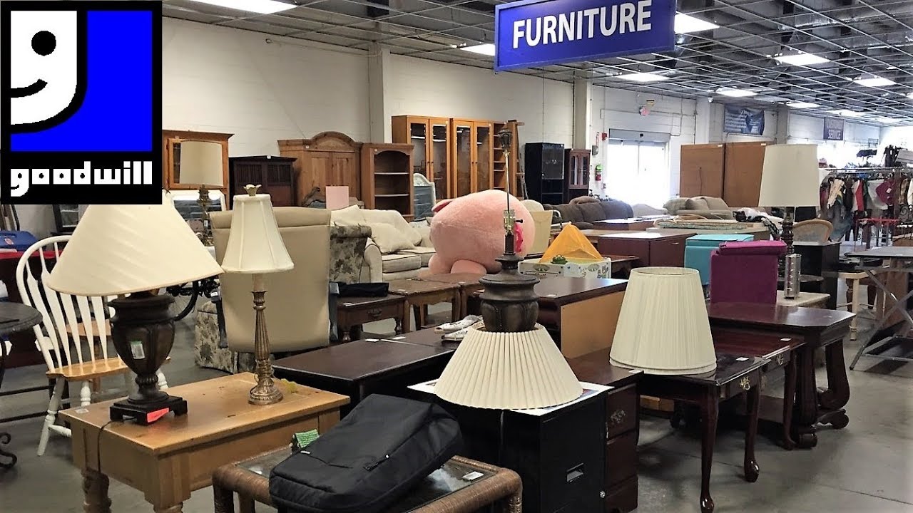 All furniture will be $3 at Goodwill on Fridays