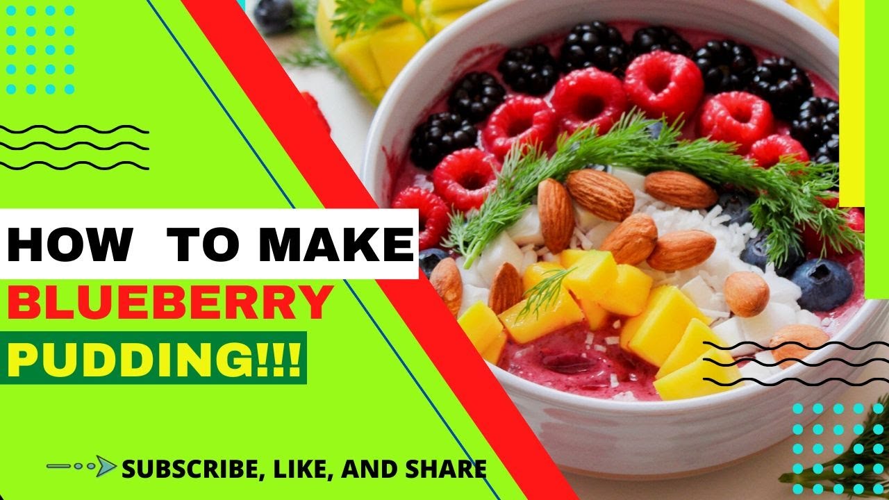 Keto Diet Desserts How to Make Keto Blueberry Pudding Instant Pot