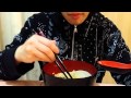 Korean Nongshim Shin Ramen : ASMR / Mukbang ( Eating Sounds )