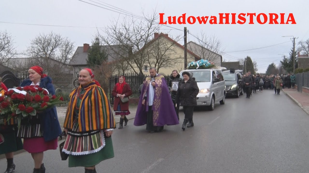 Uroczyste Ostatnie POŻEGNANIE mamy Bogdy i BASI która była wybitną Ludową ARTYSTKĄ