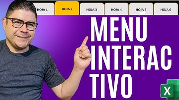 MENÚ INTERACTIVO EN EXCEL