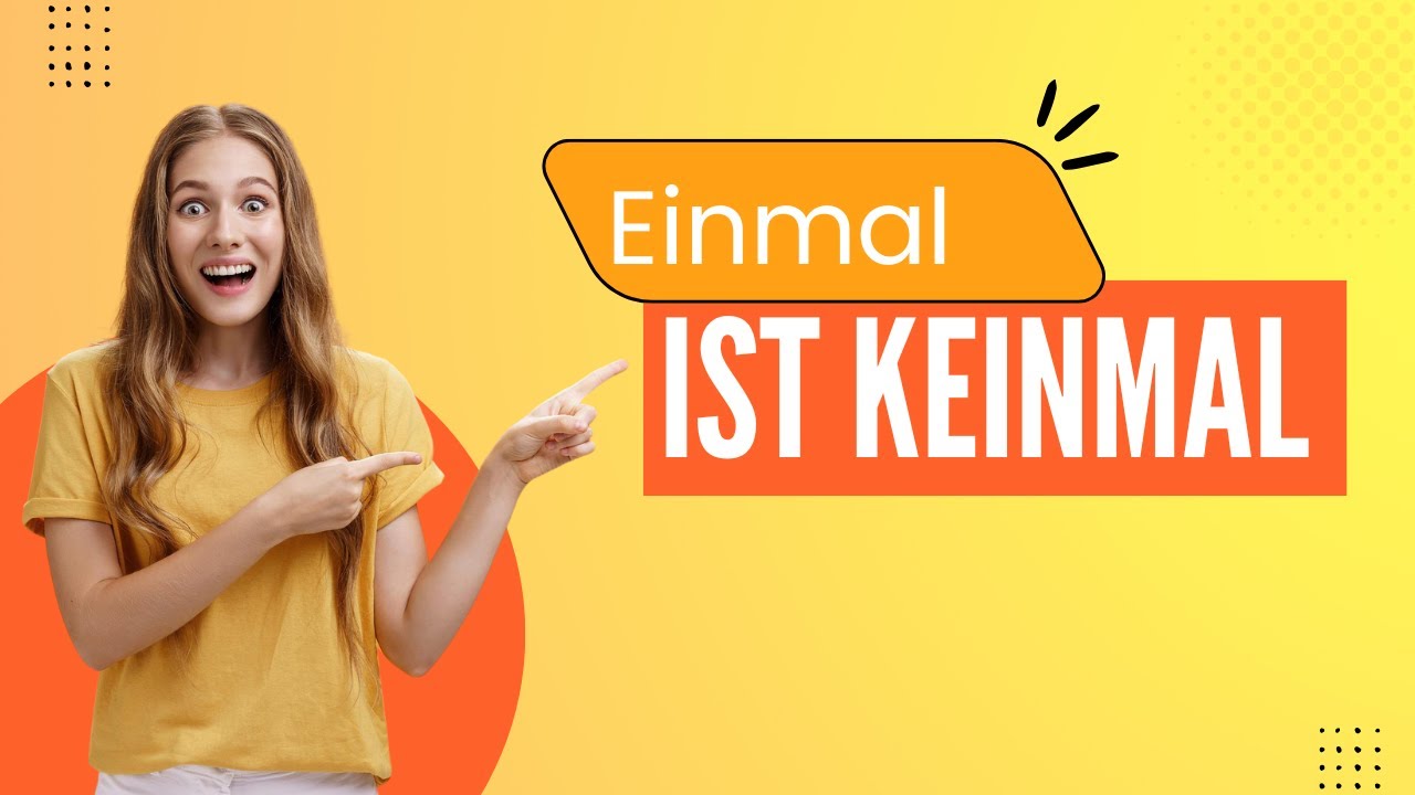 Einmal ist keinmal - YouTube