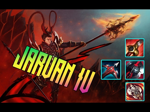 Video Jarvan IV JUNGLE | Red Is Death | Strong Horribly |... - youtube