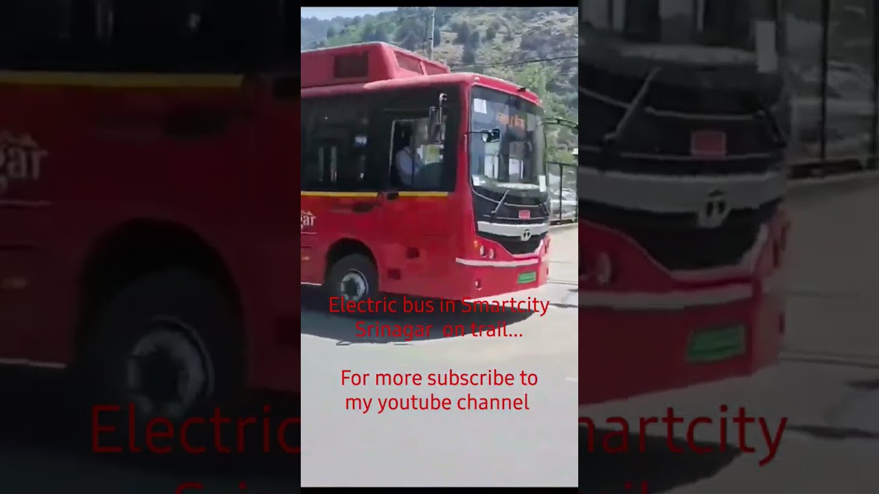 Electric bus in smart city srinagar 
