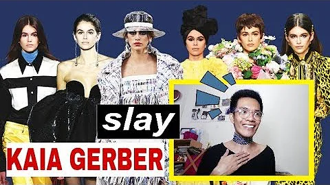 REACTION VIDEO: Kaia Gerber Runway Walk Milan Fash...
