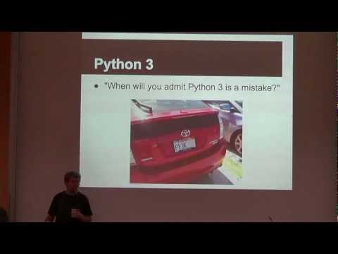 Python session with