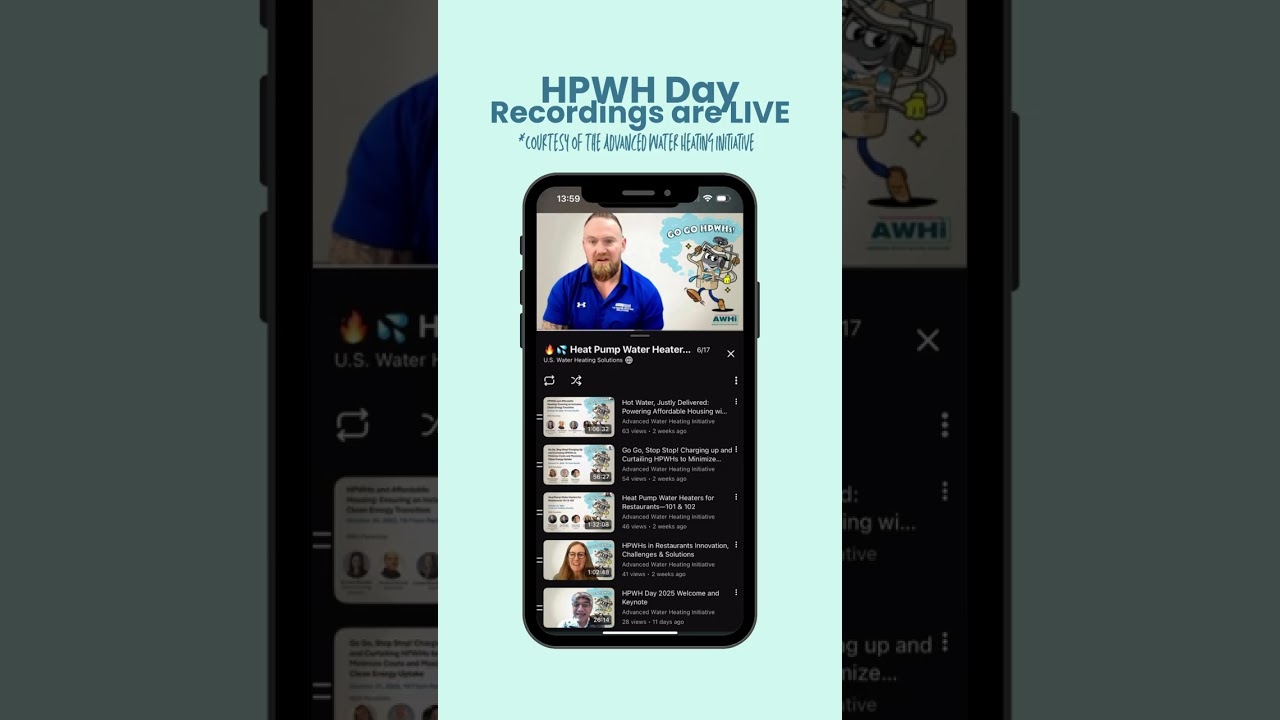 Inside HPWH Day 2025 🌎 | Heat Pump Water Heater Innovation & Insights