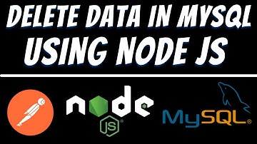 Delete data from Mysql using Express Node JS and Postman tutorial