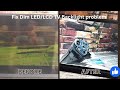 Led/TV screen problem | screen dim solution | Led/Lcd repair
