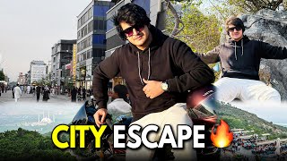 City Escape 🌿 | Islamabad Margalla Hills Hiking | Monal Top View | Travel Vlog Pakistan 