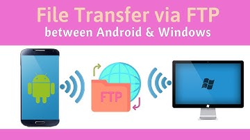 Transfer Files between Android Phone and Windows PC via FTP over WiFi or Mobile Hotspot | Best Trick