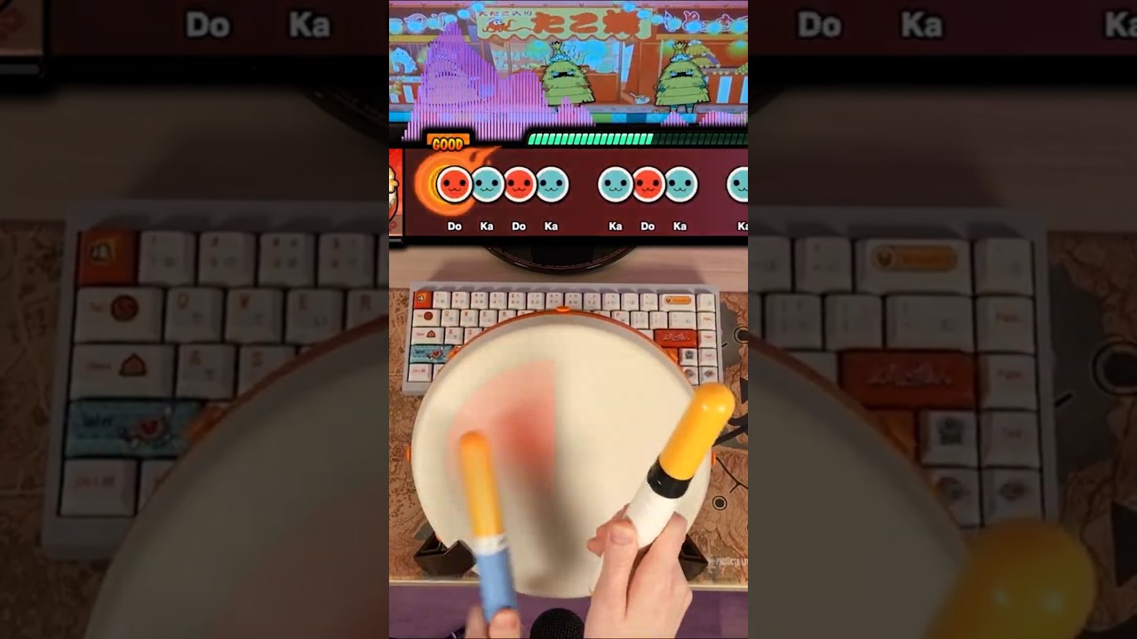 POV: you're playing Taiko no Tatsujin