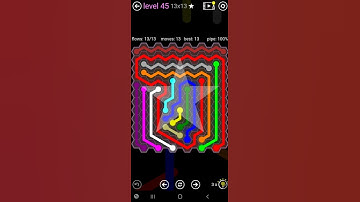 How To Solve Flow Free Hexes Premium 13x13 Mania Level 45 Board Walk Through Solution Walkthrough