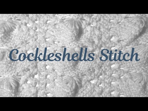 Cockleshells Stitch | Week 10 - Winter Stitch Sampler Knit Along
