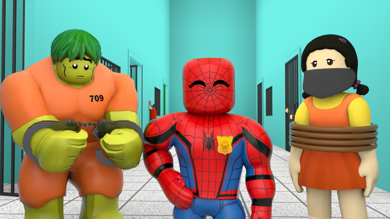 ROBLOX 3D Brookhaven: RESPECTABLE HERO SPIDERMAN
