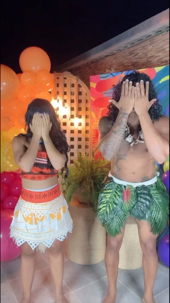 Konichiwa da MOANA e do MAUI: ​⁠@mayca.brasil #cute #moana #maui #shorts