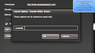 How to get console to any source game